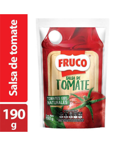 Salsa de Tomate FRUCO doypack 190 gr