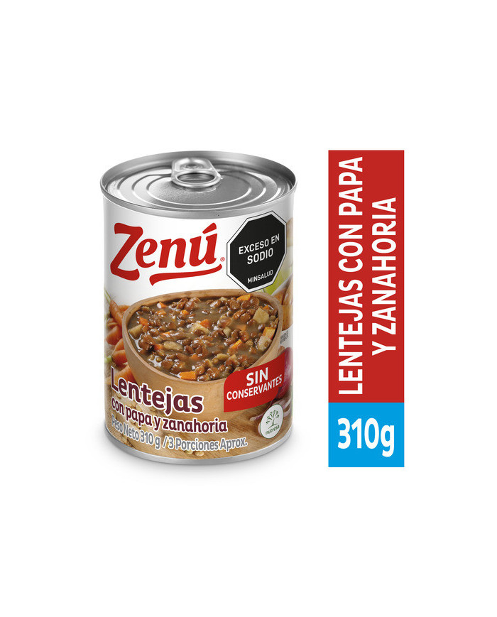 Lentejas ZENU x 310 g