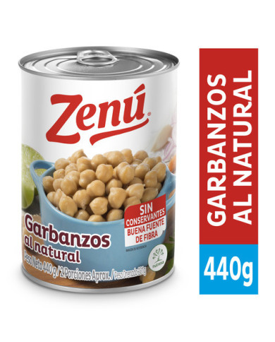 Garbanzos ZENU x 440 g
