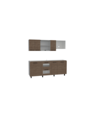 Cocina Integral  Karlot, Miel y Blanco, no incluye mesón