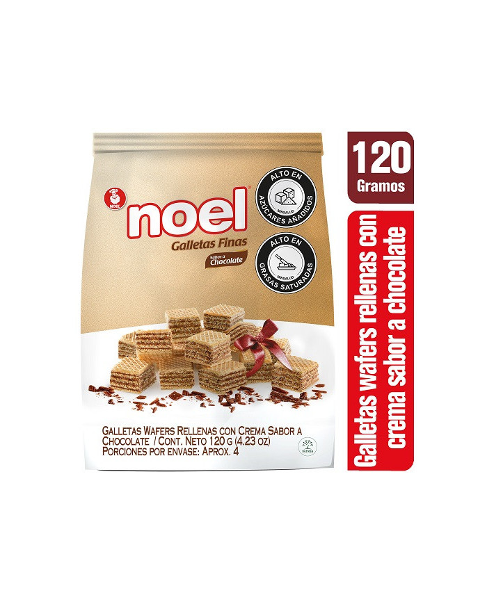 Noel Wafer cubitos chocolate x 120g
