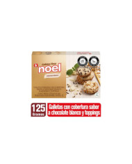 Noel surtidas recubiertas chocolate blanco x 125g