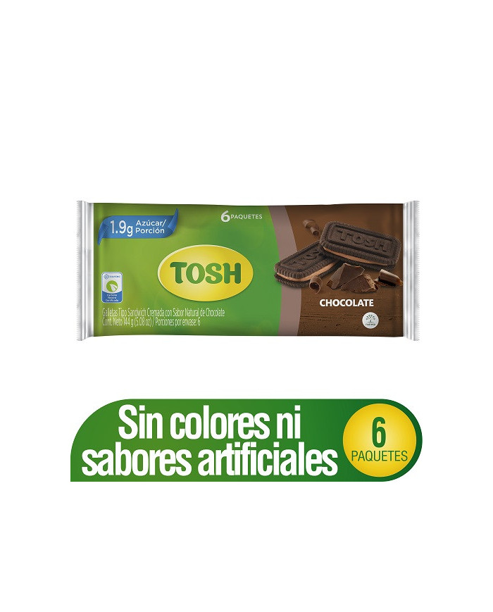 Gta. TOSH Chocolate  Bs. 6x2