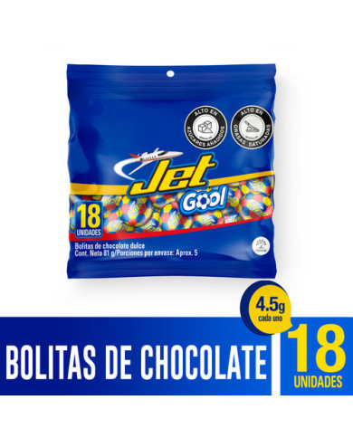 Glina. JET Gool balones 24bolx18undx4.5g