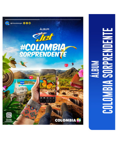 Album Jet Colombia Sorprendente