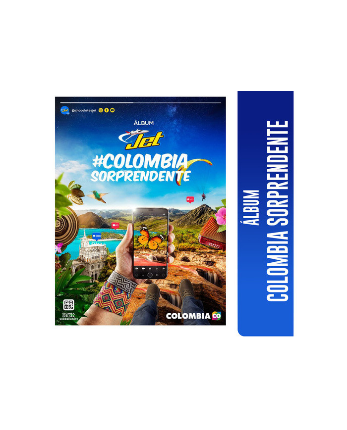 Album Jet Colombia Sorprendente