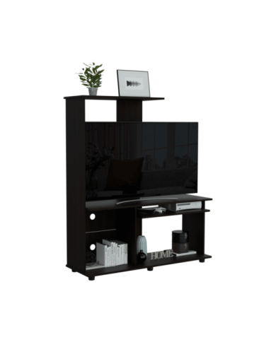 Mesa Para Tv Monet, Wengue, con Capacidad Para Televisor de 50 Pulgadas