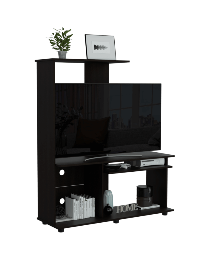 Mesa Para Tv Monet, Wengue, con Capacidad Para Televisor de 50 Pulgadas