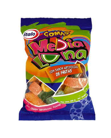 GOMA MEDIA LUNA ITALO 250 GR