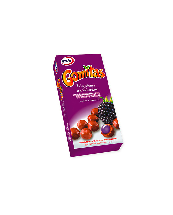 GOMITAS CHOCO MORA ITALO 125 GR