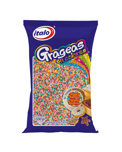 GRAGEA EN COLORES ITALO 500 GR