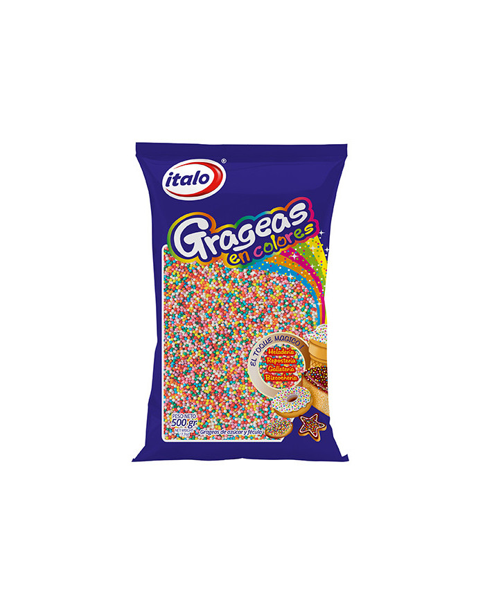 GRAGEA EN COLORES ITALO 500 GR