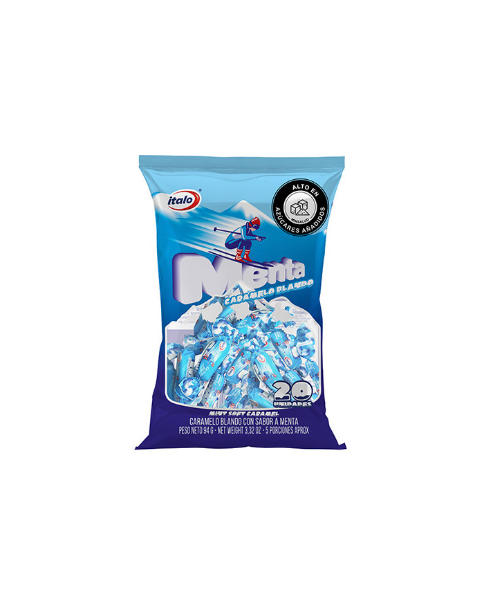 CARAMELO BLANDO MENTA ITALO 94 GR
