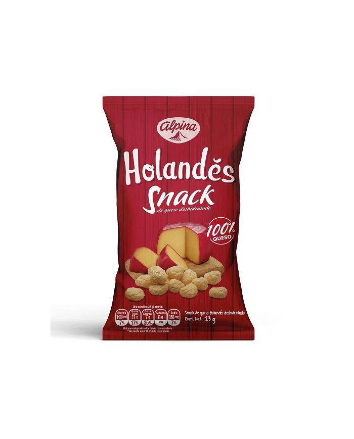 Snack Alpina Queso Holandes Descr x 23gr