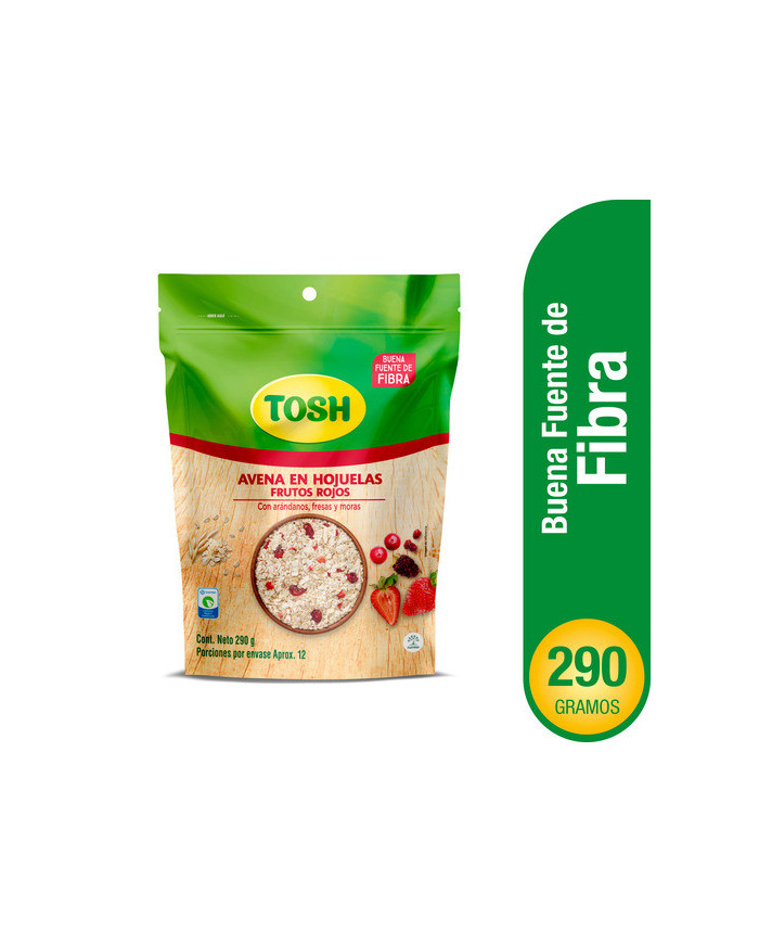 Cer. TOSH Avena FrutosRojos 12dpckx290g