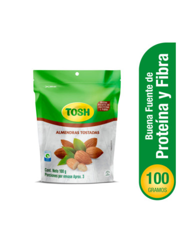 Pasab. TOSH Almendras 18dpckx100g