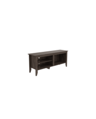 Mesa para Tv Delhi, Chocolate, Con Variedad de Entrepaños