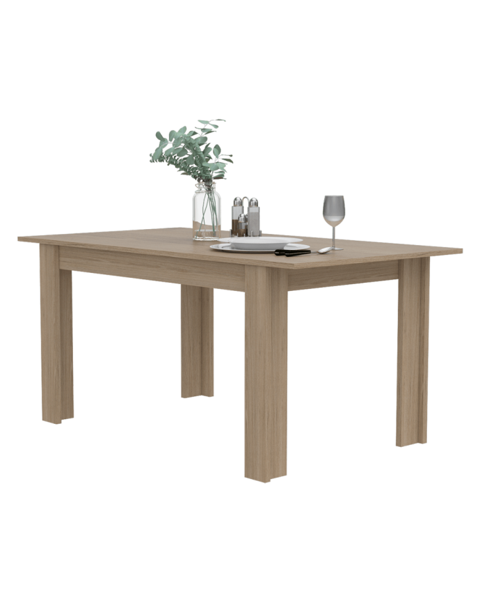 Comedor Estrella, Beige, Con amplio Espacio Superior