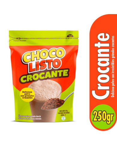 Modifr. CHOCOLISTO  Crocante PG 250gx24