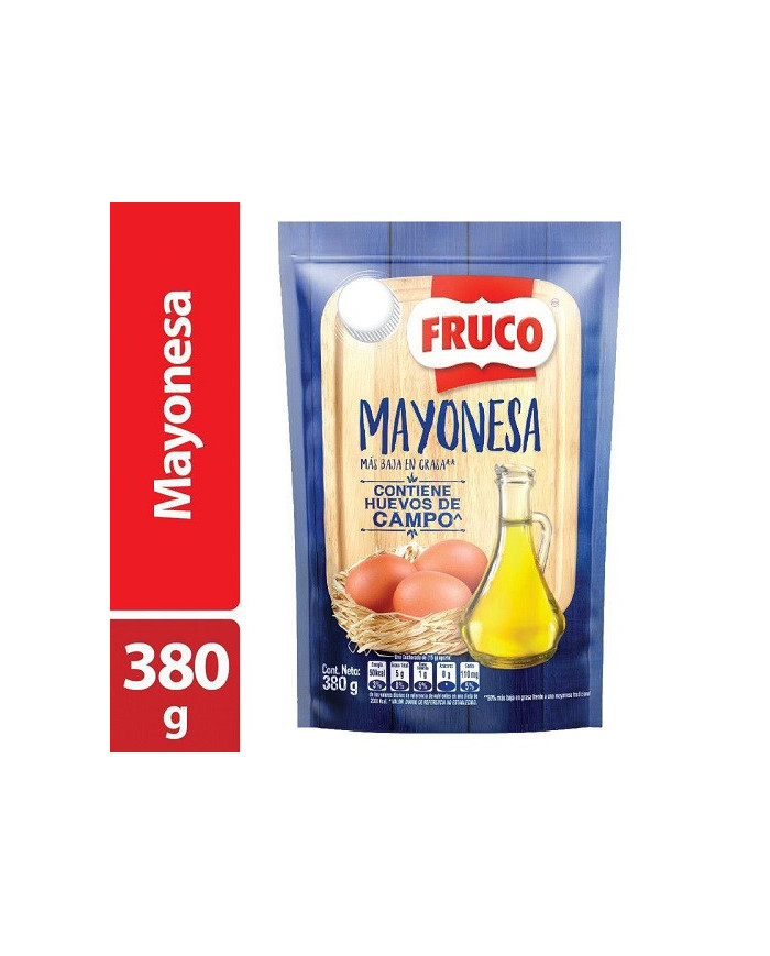 Salsa Mayonesa FRUCO Doypack 380gr