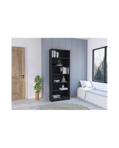 Biblioteca Otán, Wengue, con Variedad de Entrepaños