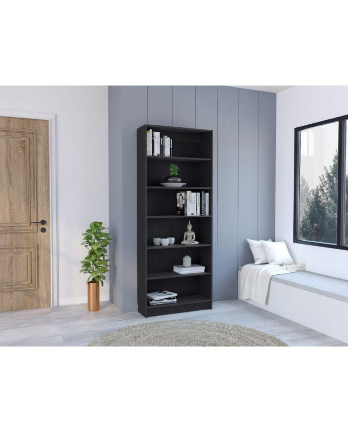 Biblioteca Otán, Wengue, con Variedad de Entrepaños