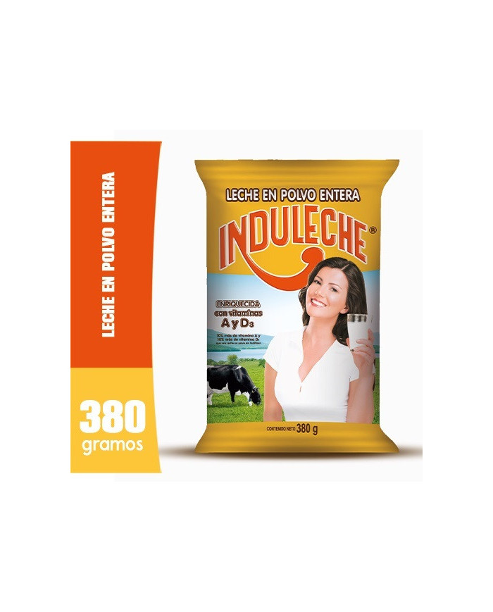 Leche en polvo Entera INDULECHE x 380gr