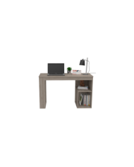 Escritorio Texi, Humo, con Amplio Espacio de Trabajo