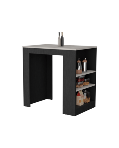 Barra de Cocina Victory, wengue, con Rodachines ZF