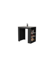 Barra de Cocina Victory, wengue, con Rodachines ZF