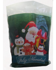 Bolsa plástica navidad