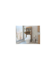Gabinete de Baño Oporto, Miel, con Variedad de Entrepaños