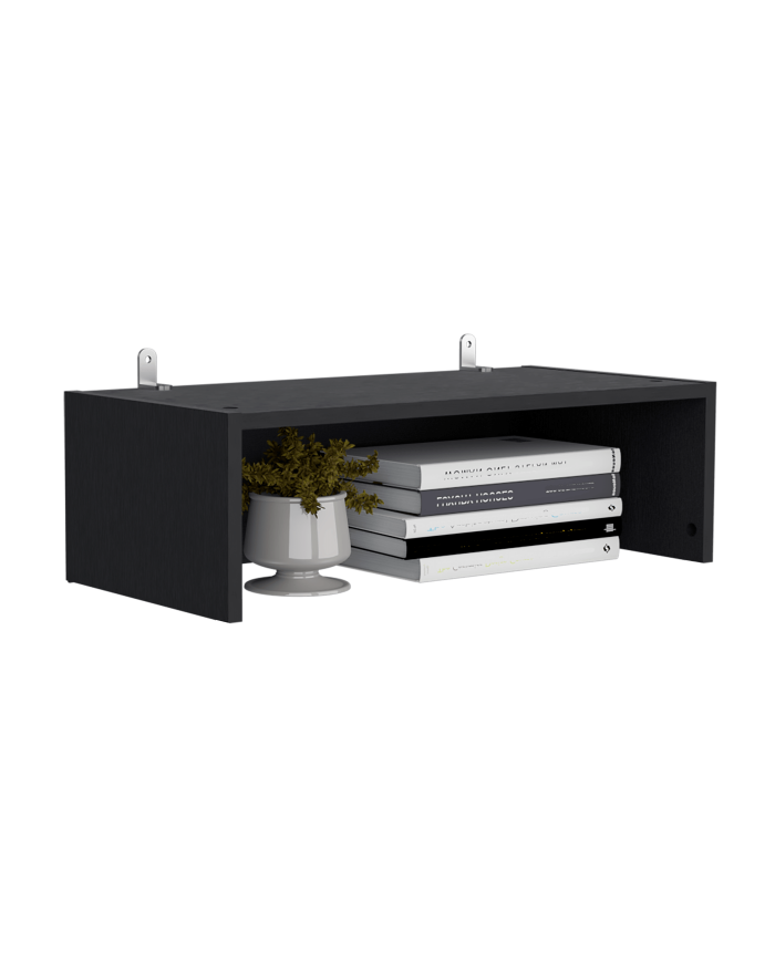 Complemento de Biblioteca Home, Wengue, para Adicionar un Compartimiento a tus Espacios