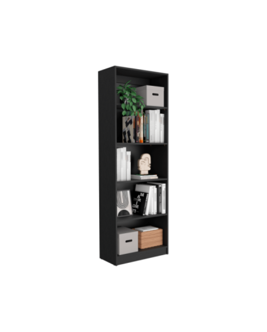 Biblioteca Home, Wengue, con Cinco Entrepaños