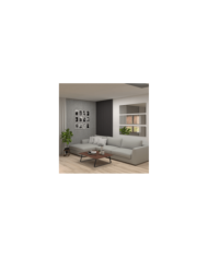 Panel Art 3D Decorativo, Plata Oscuro, para decorar tus espacios X2