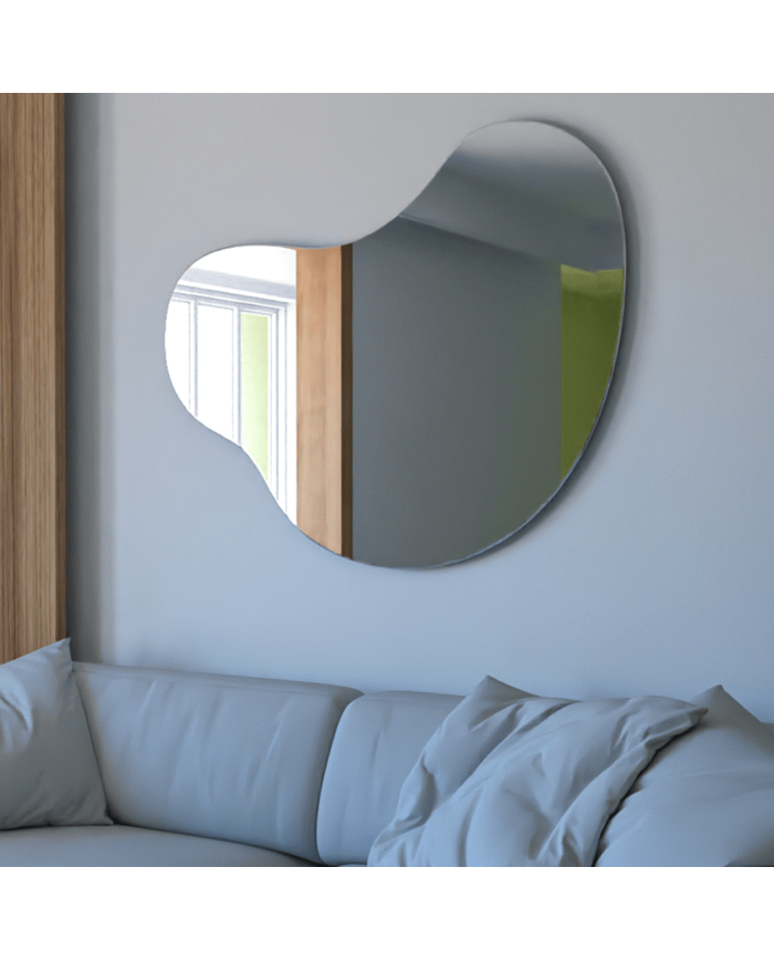 Espejo Irregular Otto, Diseño Moderno para Cualquier Espacio del Hogar