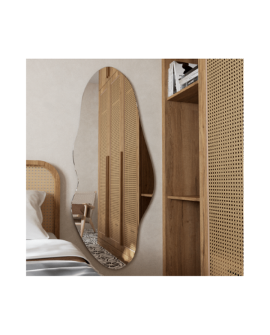 Espejo Irregular Blue, Diseño Moderno para Cualquier Espacio del Hogar