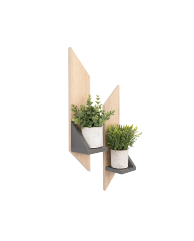 Set de Repisas Vettel, Beige, X 2 Unidades