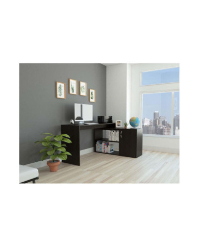 Escritorio Axis, Wengue y Negro