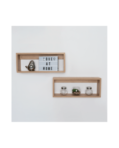 Set Repisas Duo, Beige, X 2 Unidades