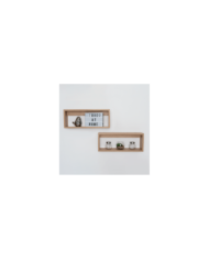 Set Repisas Duo, Beige, X 2 Unidades