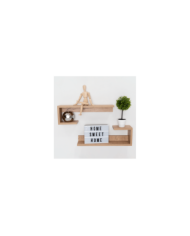 Set de Repisas Santino Beige, X 2 Unidades