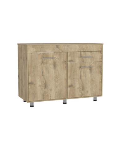 Gabinete Inferior Petra, Macadamia y Blanco, No Incluye Mesón  ZF