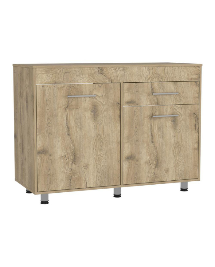 Gabinete Inferior Petra, Macadamia y Blanco, No Incluye Mesón  ZF