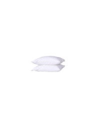 Set 2 Almohadas Tipo Hotelera Funda Blanca 70x50 Tuacol
