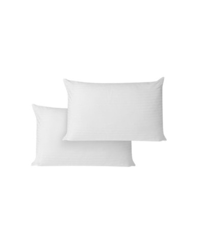 Set 2 Almohadas Hogar Funda Blanca 60x45 Tuacol