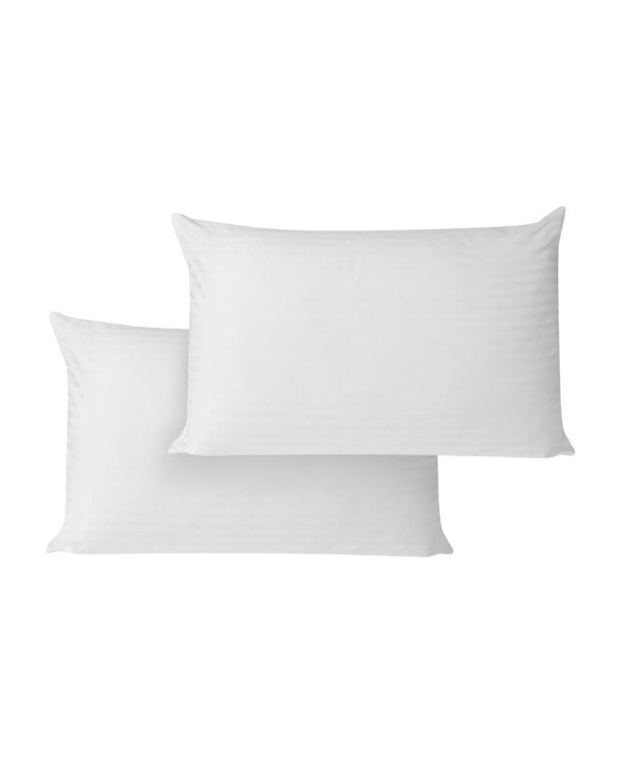 Set 2 Almohadas Hogar Funda Blanca 60x45 Tuacol