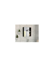 Gabinete de Baño Labell, Wengue, con Puerta Espejo y Entrepaños ZF