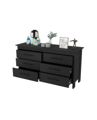 Organizador Rosember, Wengue, con Seis Cajones