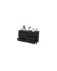 Organizador Rosember, Wengue, con Seis Cajones